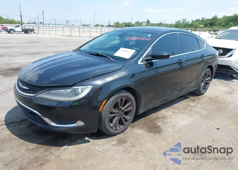 2015 Chrysler 200 Limited из США, поврежденный, VIN 1C3CCCABXFN608047